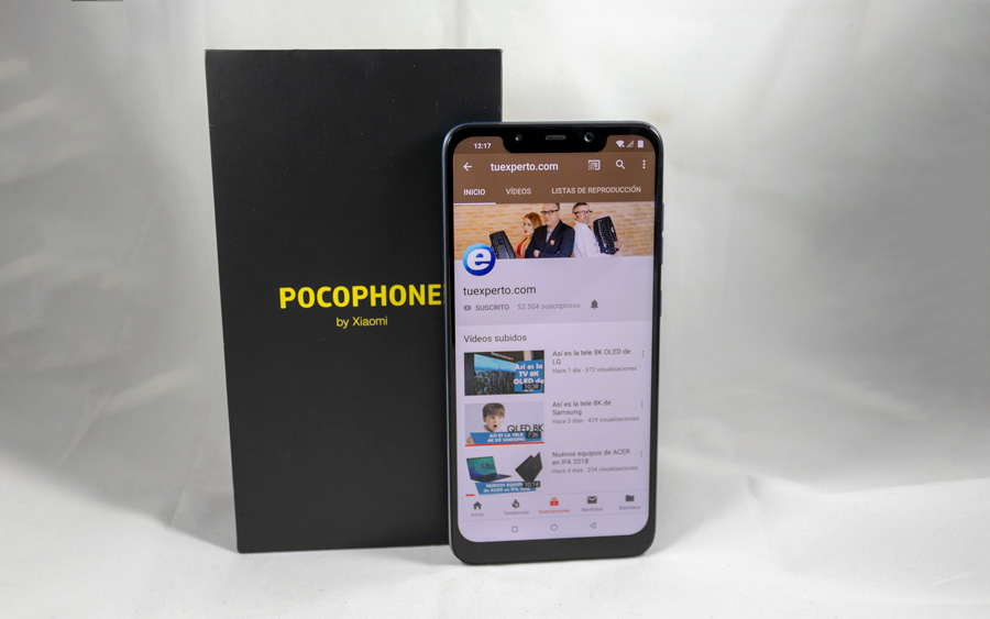 hemos probado POCOPHONE F1 pantalla