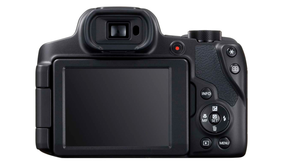 oficial Canon PowerShot SX70 HS parte trasera