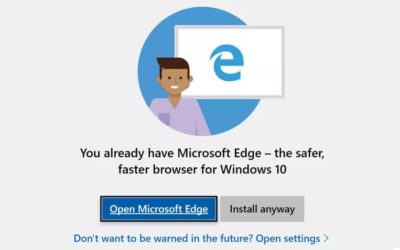 Microsoft elimina la advertencia sobre instalar Chrome en Windows