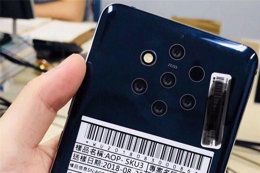 5 cámaras y un flash, se filtran imágenes de lo nuevo de Nokia