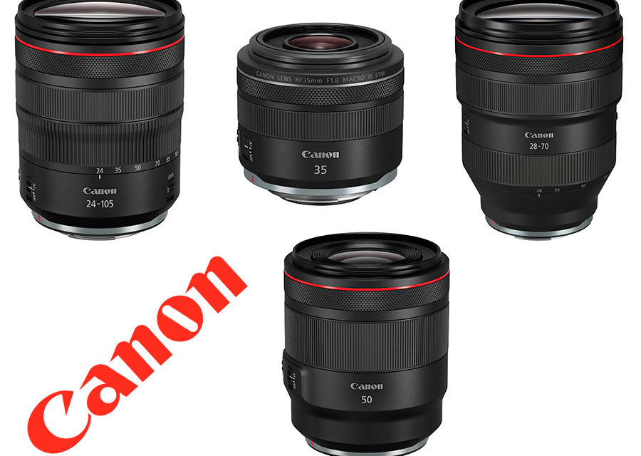 Estos son los nuevos objetivos y accesorios para la Canon EOS R