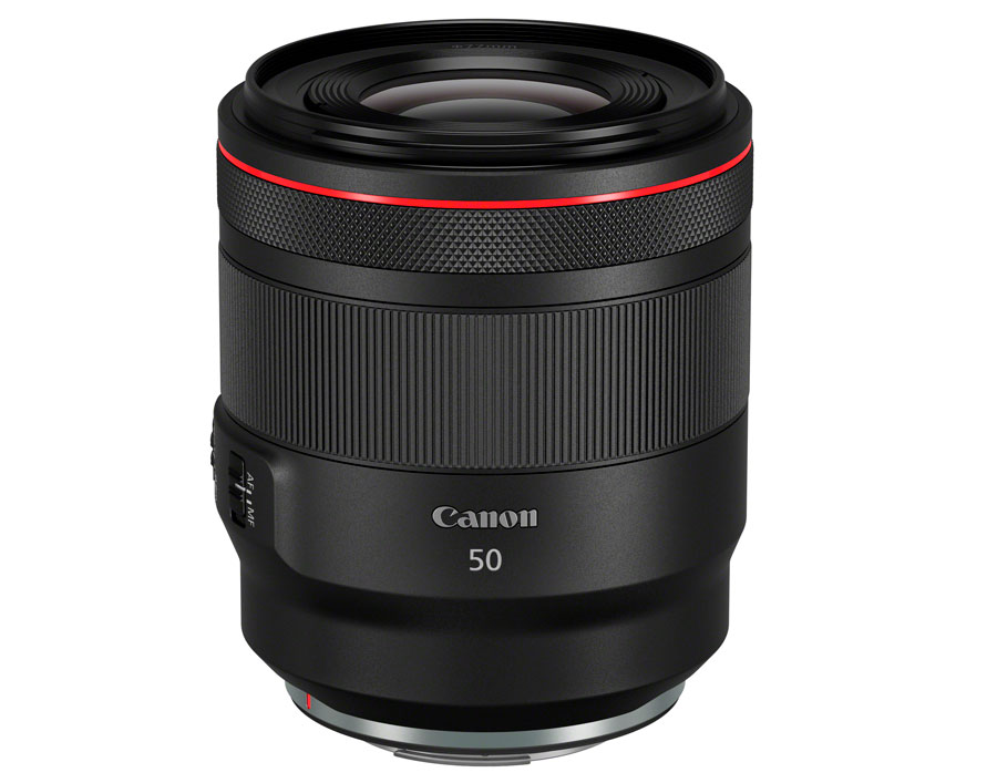 nuevos objetivos y accesorios para la Canon EOS R 50 mm