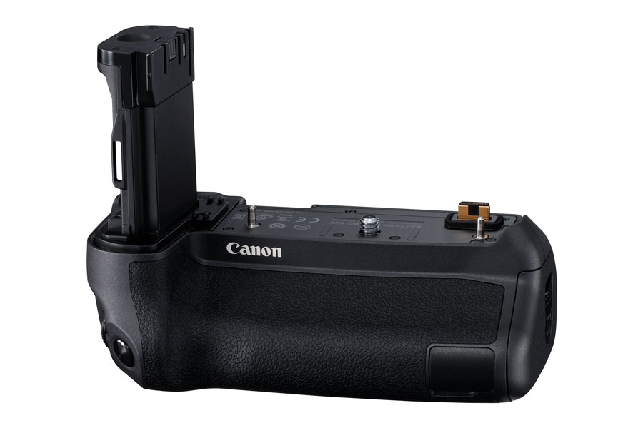nuevos objetivos y accesorios para la Canon EOS R empuñadura