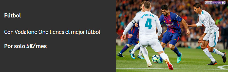 Así ha quedado la oferta para ver fútbol de Liga y Champions por la tele y online 4 así queda la oferta de fútbol para temporada 2018-2019 vodafone