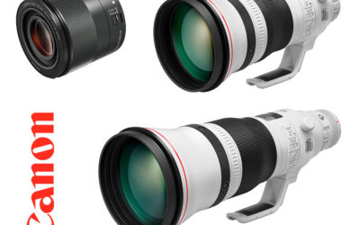 Canon EF 400 mm, EF 600 mm y EF-M 32 mm, nuevos objetivos de Canon