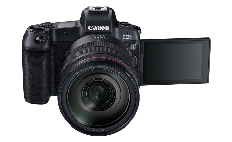 lanzamiento Canon EOS R pantalla