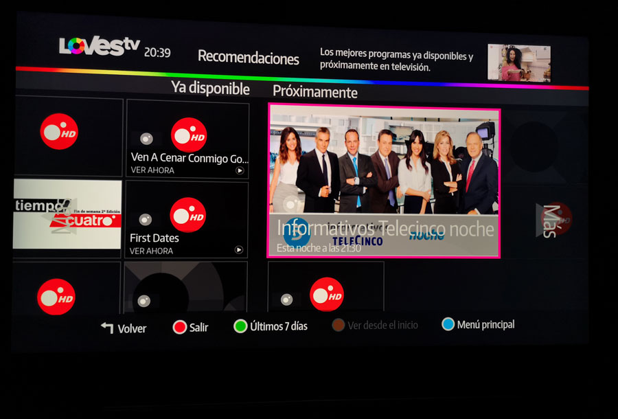 probamos LOVEStv recomendaciones