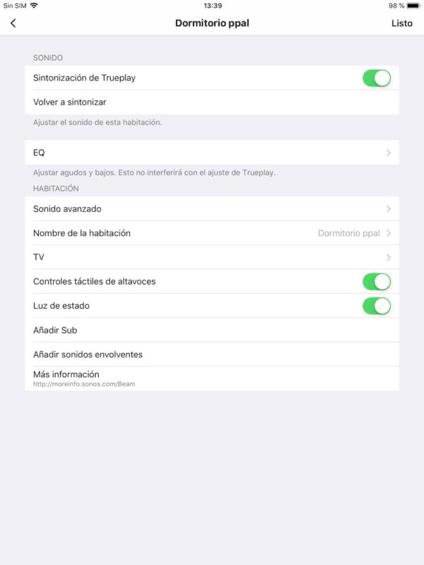 Sonos App TP2
