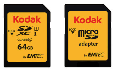 Tarjetas SD y Micro SD de Kodak, almacenamiento rápido con hasta 128 GB