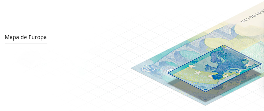 la tecnología detrás de los billetes diseño mapa