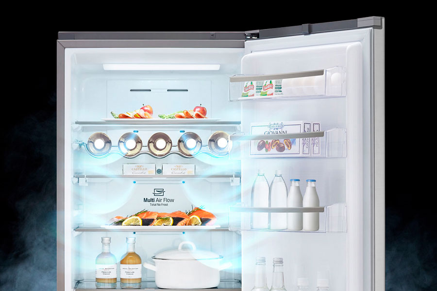 tecnología frigoríficos LG AirFlow