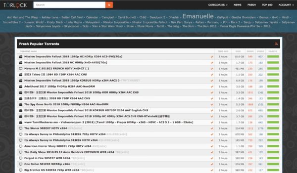 10 alternativas interesantes a EliteTorrent para descargar archivos torrent 9 torlock