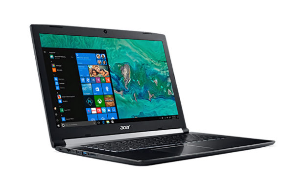 Acer Aspire 7, portátil elegante con GTX 1060 e Intel 8ª generación