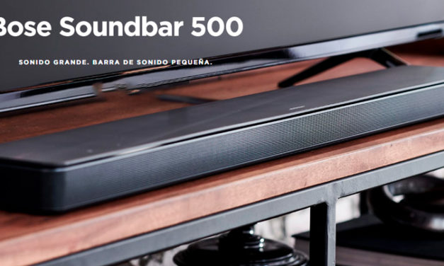 Bose Soundbar 500, barra de sonido compacta con conectividad inalámbrica