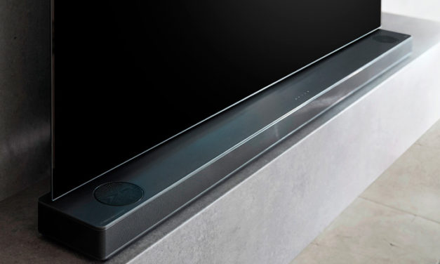 LG SK10Y, barra de sonido Hi-Res con Dolby Atmos y tecnología Meridian