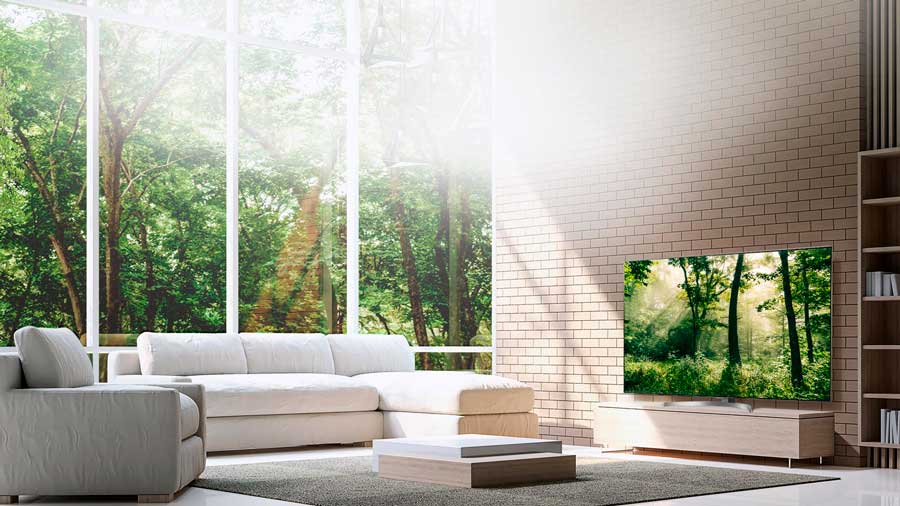 a fondo LG Super UHD TV AI ThinQ SK 8500PLA diseño