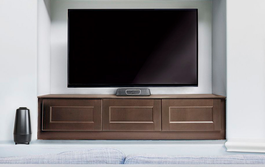 Polk MagniFi Mini, barra de sonido ultracompacta para cine en casa 4 a fondo Polk MagniFi Mini diseño