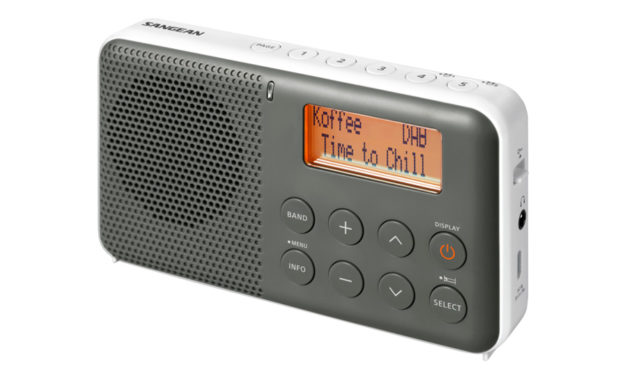 Sangean POCKET 640, radio de bolsillo recargable con DAB+ y FM