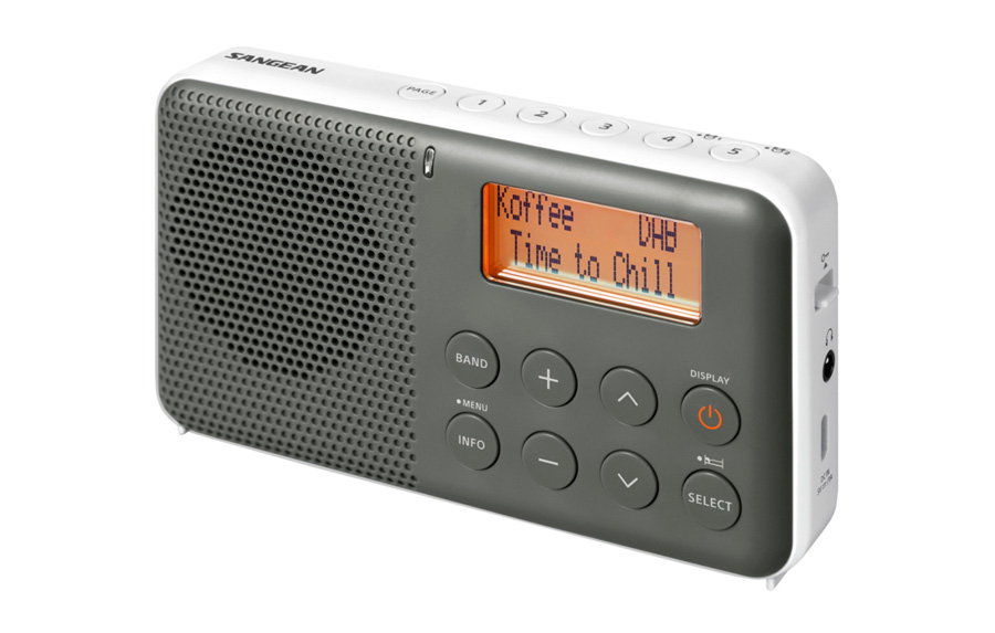 Sangean POCKET 640, radio de bolsillo recargable con DAB+ y FM