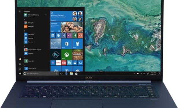 Acer Swift 5, portátil de menos de un kilo con pantalla de 15 pulgadas