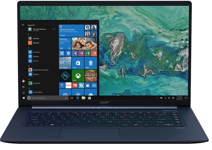 Acer Swift 5, portátil de menos de un kilo con pantalla de 15 pulgadas