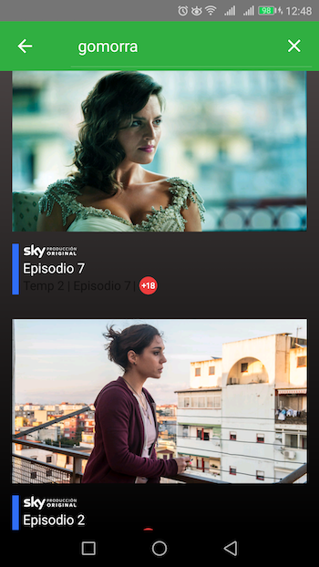 10 fallos que hemos encontrado en la app de Sky tras un mes de prueba 4 app de sky buscador