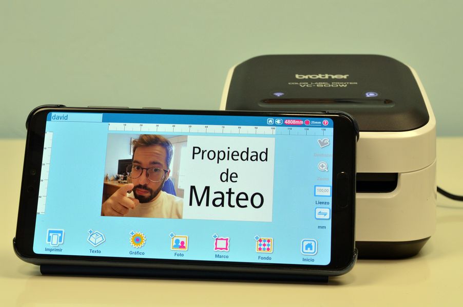 Impresora de etiquetas Brother VC-500W, esta es nuestra experiencia de uso 15 Propiedad de Mateo