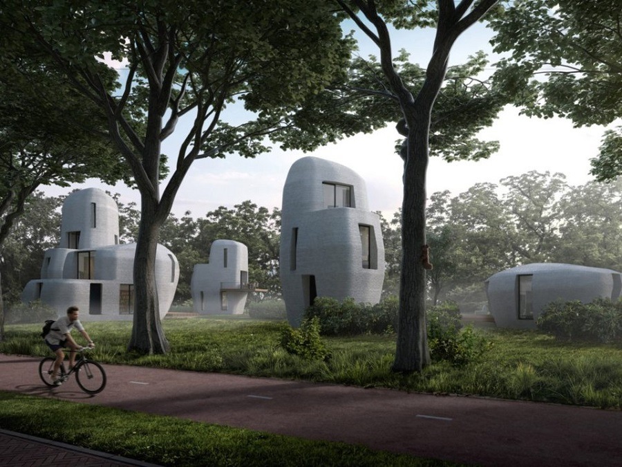 Casas impresas en 3D para entrar a vivir