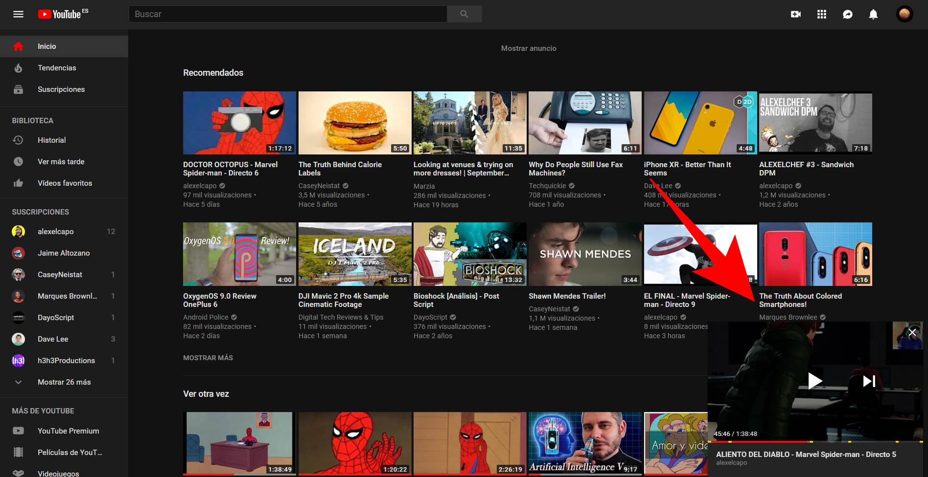 Para qué sirve y cómo funciona el minireproductor de vídeos de YouTube