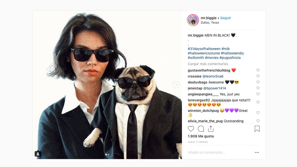 Los 10 mejores disfraces de Halloween que hemos visto en redes sociales 3 mr.biggie
