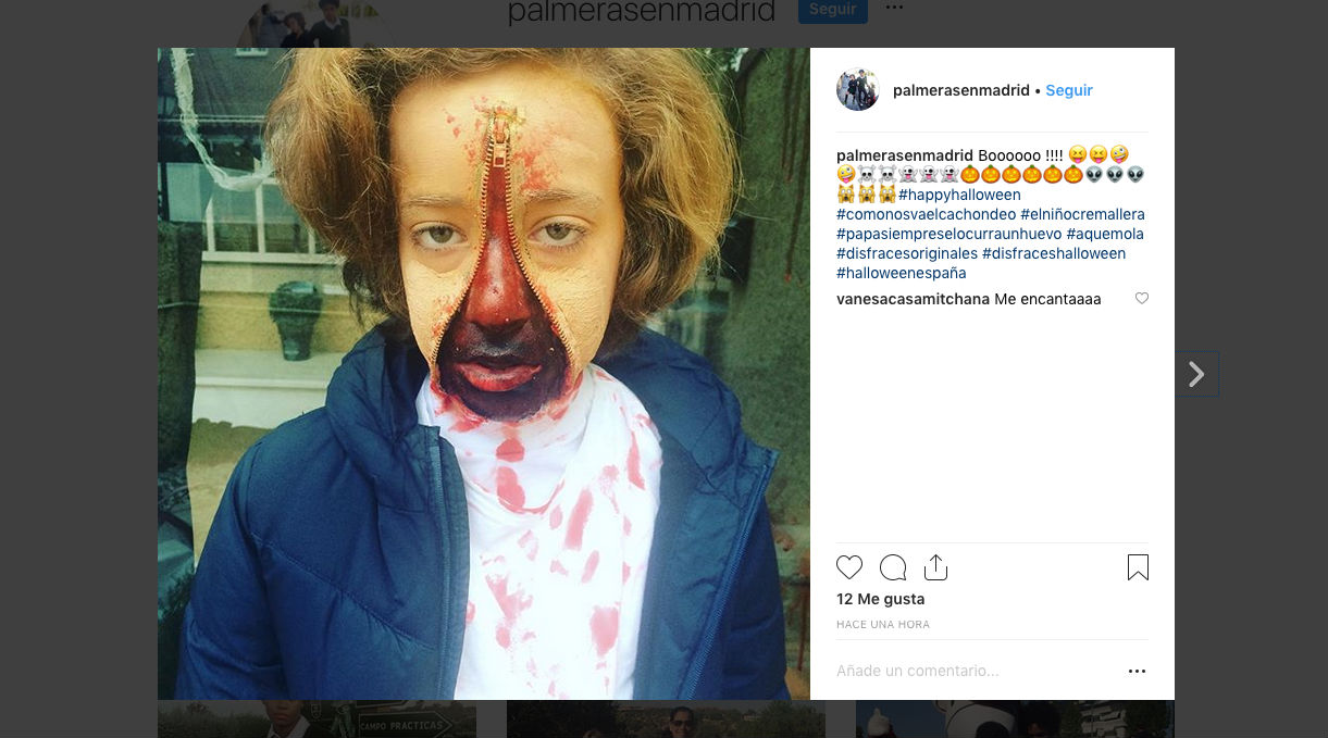 Los 10 mejores disfraces de Halloween que hemos visto en redes sociales 7 niña cremallera