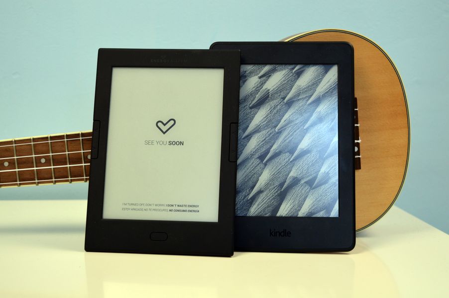 Amazon Kindle Paperwhite o Energy Sistem Pro 4, ¿qué ebook me compro? 15 dos pantallas iguales