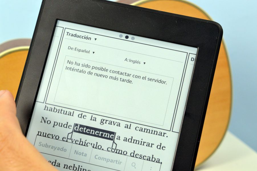 Amazon Kindle Paperwhite o Energy Sistem Pro 4, ¿qué ebook me compro? 20 traducciones