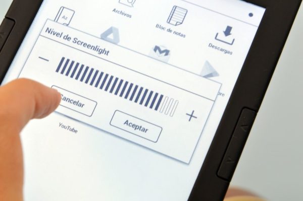 pantalla retroiluminada