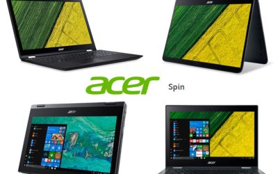 Comparamos las características de los modelos Acer Spin