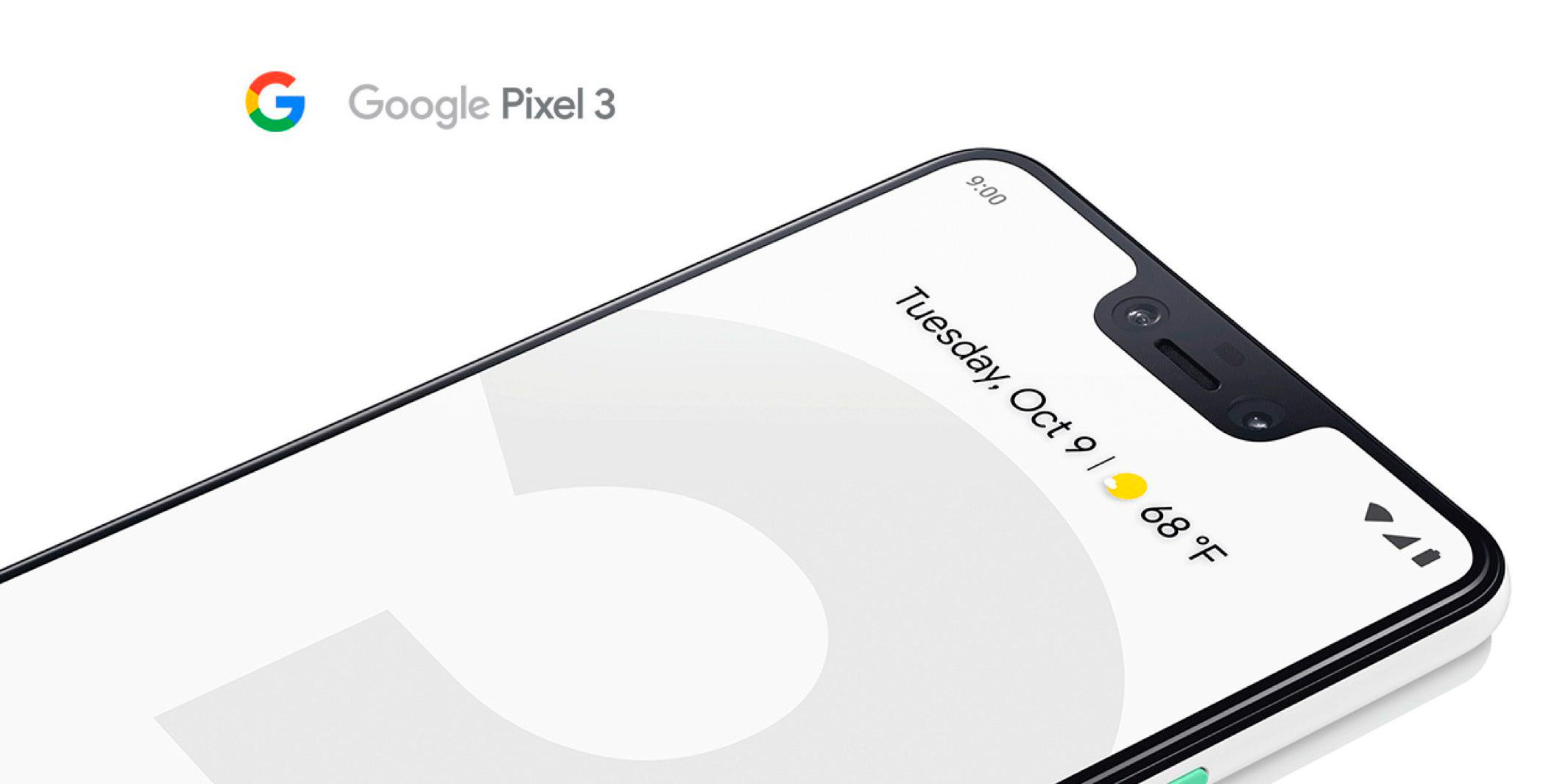 Google Pixel 3XL, doble cámara frontal y una pantalla de 6,7 pulgadas