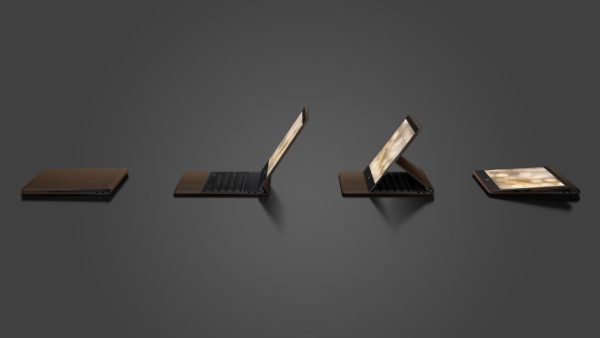 HP Spectre Folio, un portátil 2 en 1 cubierto de cuero