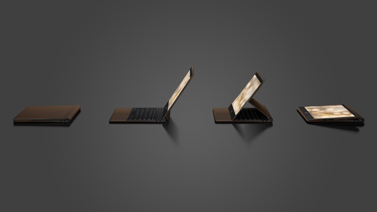 HP Spectre Folio, un portátil 2 en 1 cubierto de cuero