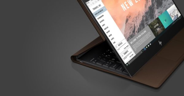 HP Spectre Folio, un portátil 2 en 1 cubierto de cuero