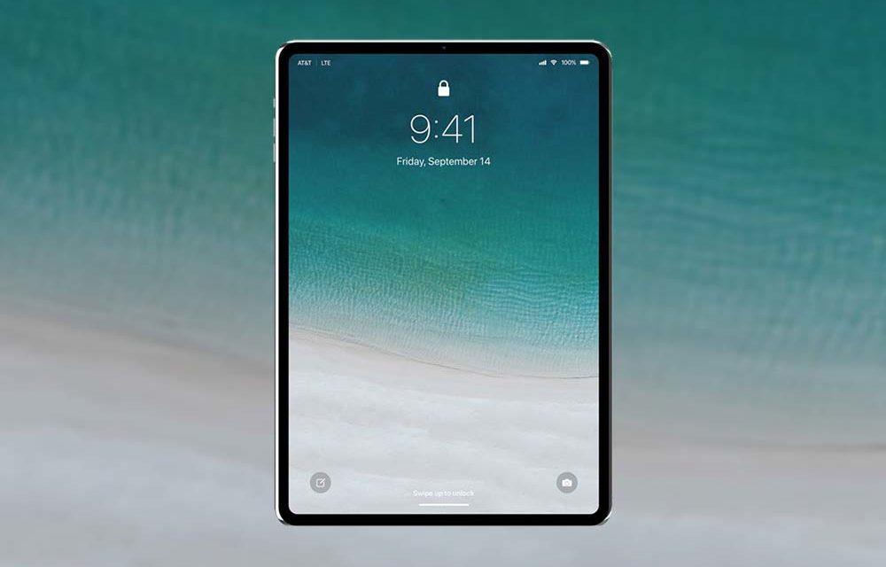 Filtrado el diseño de los nuevos iPad Pro de 2018