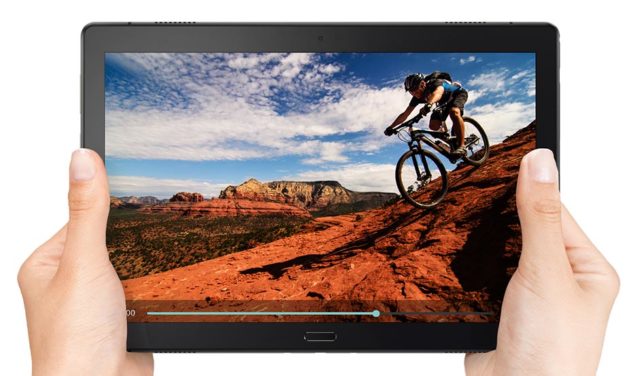 Lenovo Tab P10, un tablet para ocio con cuatro altavoces