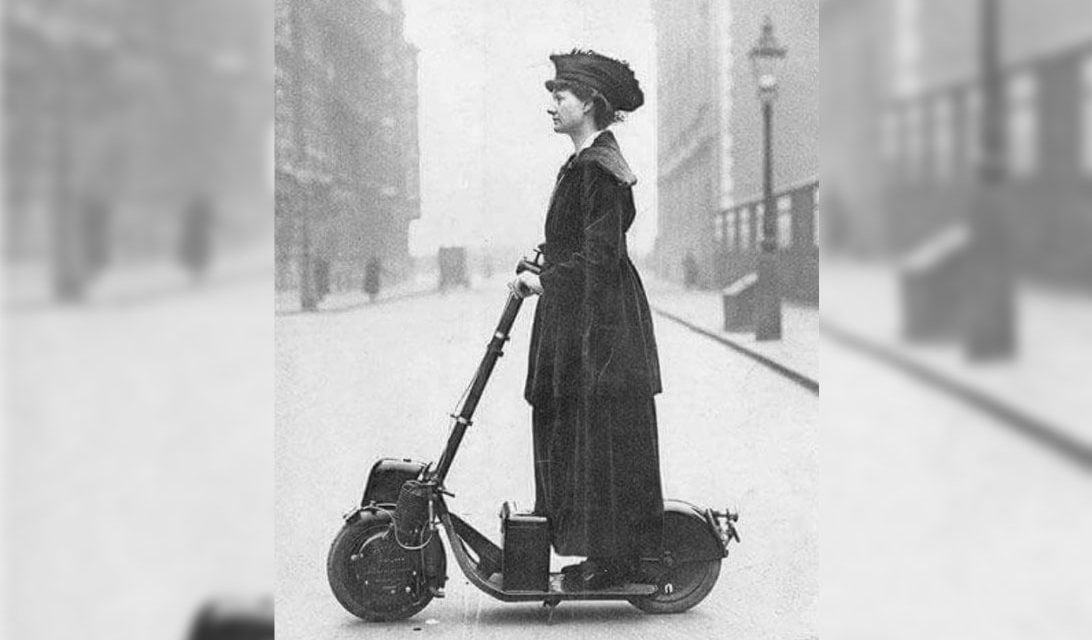 Un patinete a motor y otros 10 cacharros fantásticos de los últimos 100 años