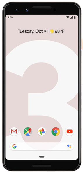 pixel 2 frontal rosa