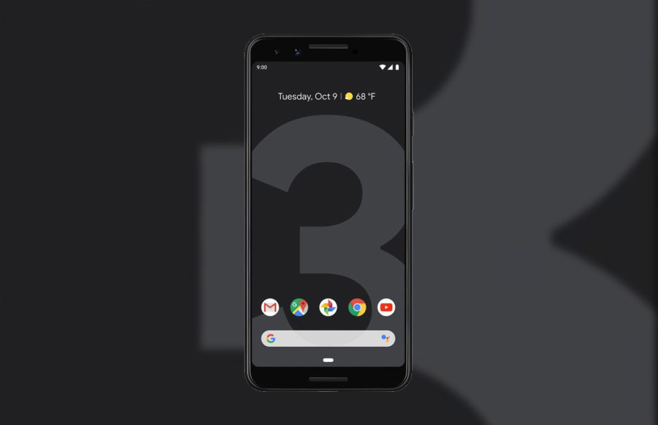 pixel 3 frontal