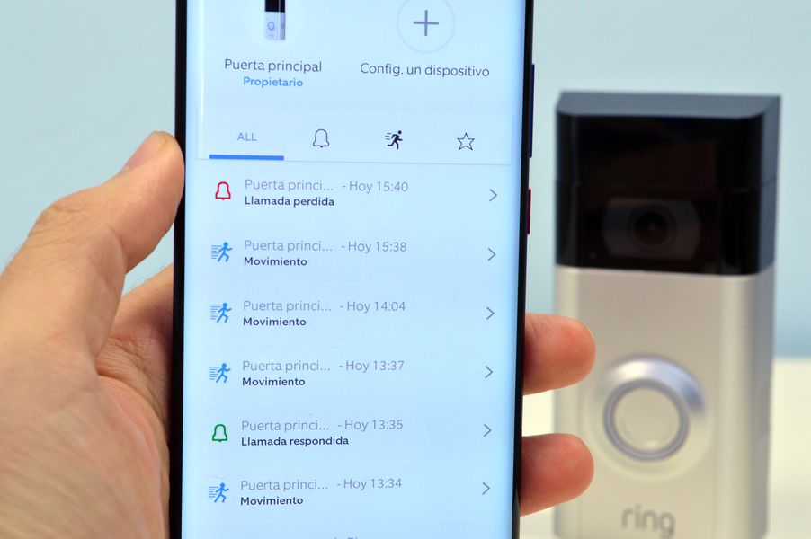 Ring Video Doorbell 2, probamos el timbre que se conecta con el móvil 20 historial