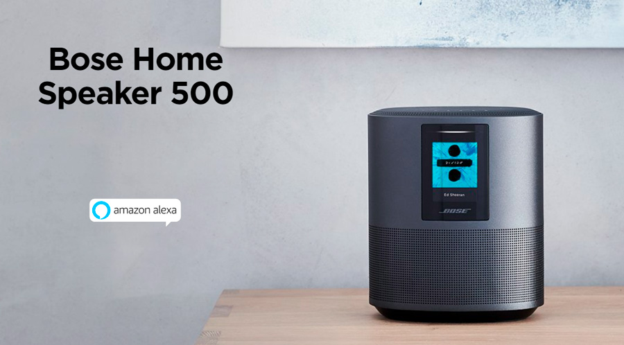 las 5 características clave del altavoz Bose Home Speaker 500 alexa