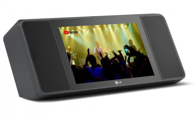 LG presenta un potente altavoz inteligente con pantalla y Asistente de Google