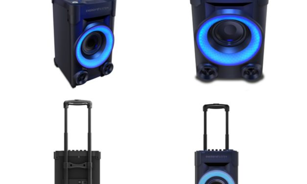 Energy Party 3 Go, un altavoz portátil con karaoke perfecto para cualquier fiesta