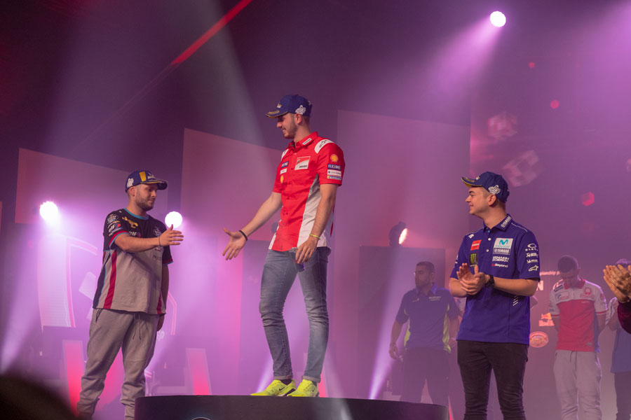 final del campeonato del mundo de MotoGP eSport final