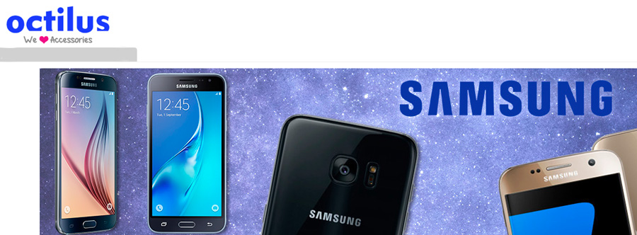 Viste de gala a tu móvil Samsung con las fundas y carcasas de Octilus